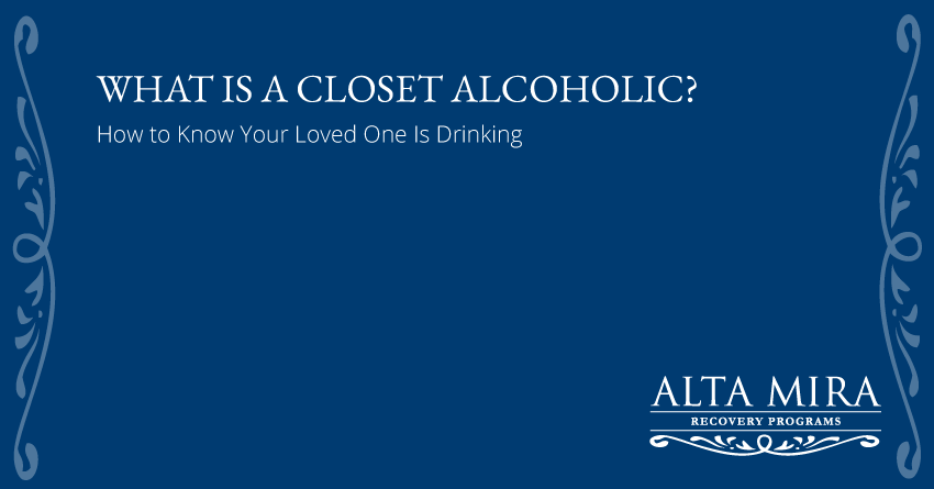 what is a closet alcoholic